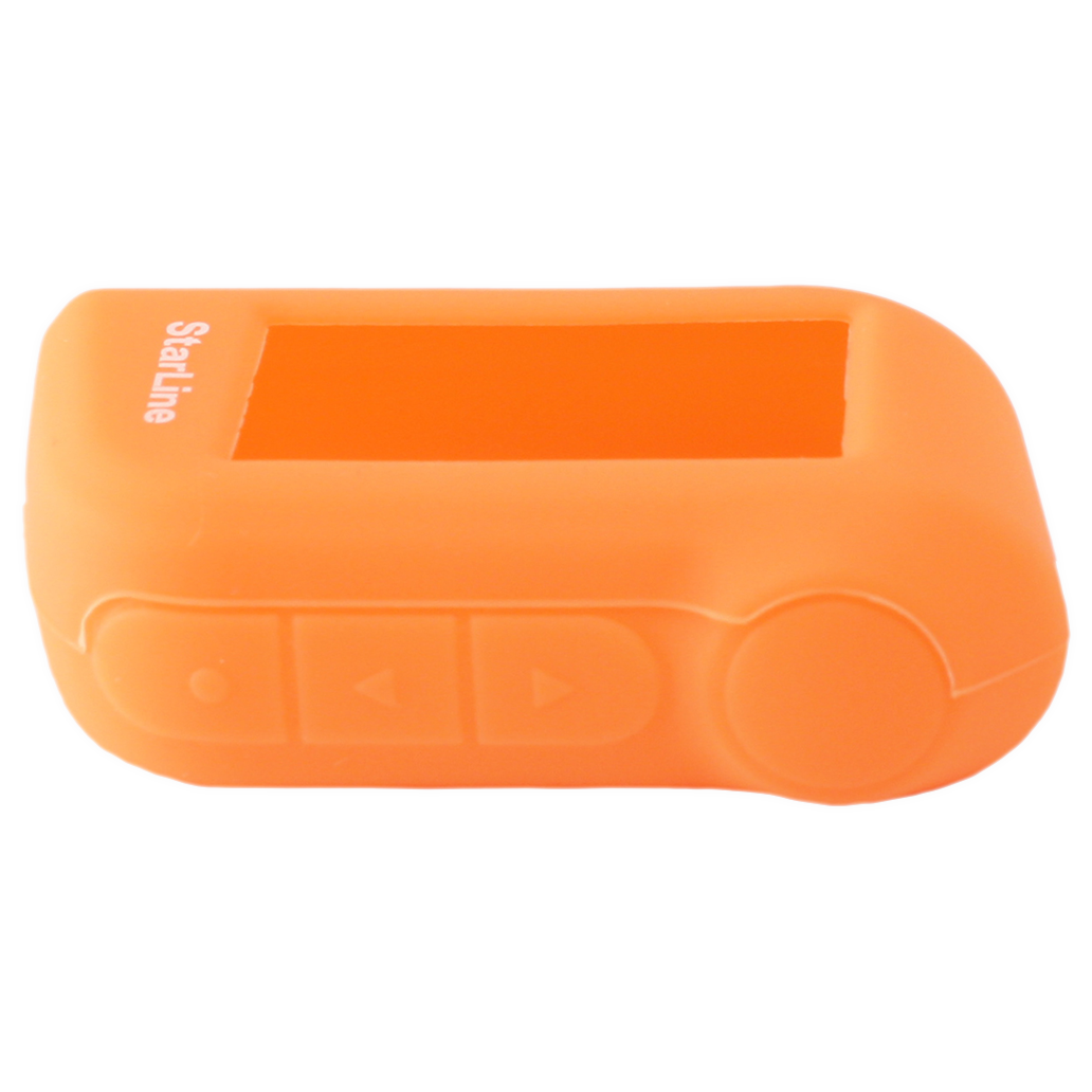 Чехол Силикон | StarLine A 93  ОРАНЖЕВЫЙ | Силиконовый чехол | 1