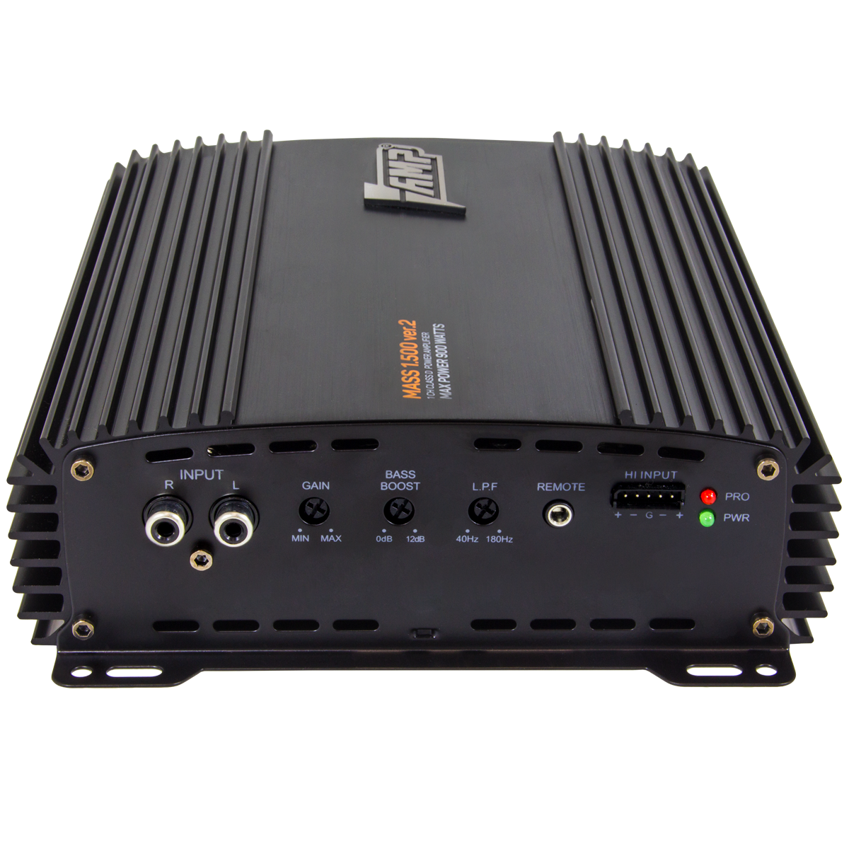 AMP | MASS 1.500 VER.2 | 1-кан, класс D, мощность RMS 500 Вт х1 ( 1 Ом ), 375Втх1 ( 2 Ом ) | превью 3