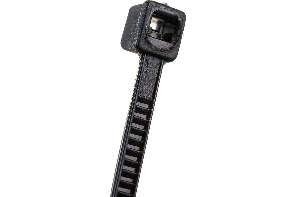 Стяжка кабельная | Dollex SN-320 | Хомут стяжка 3х200 нейлоновая (уп. 100 шт.) черный| превью 2