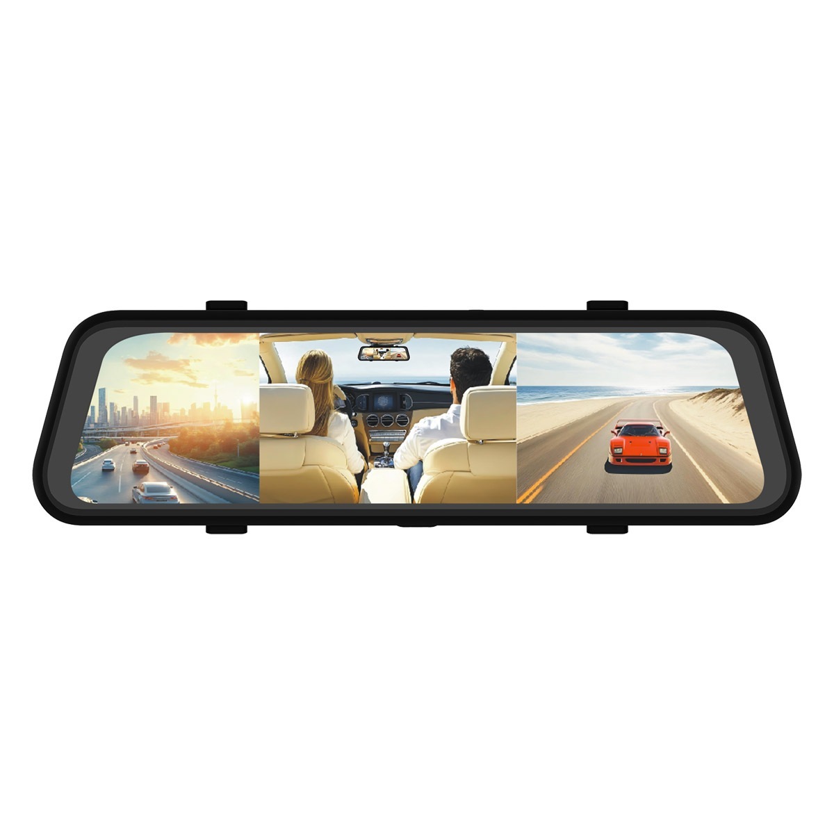 Eplutus | D93 | Зеркало 3 камеры,  Full HD1920x1080, 170гр.,Wi-Fi 10.0" экран | превью 2
