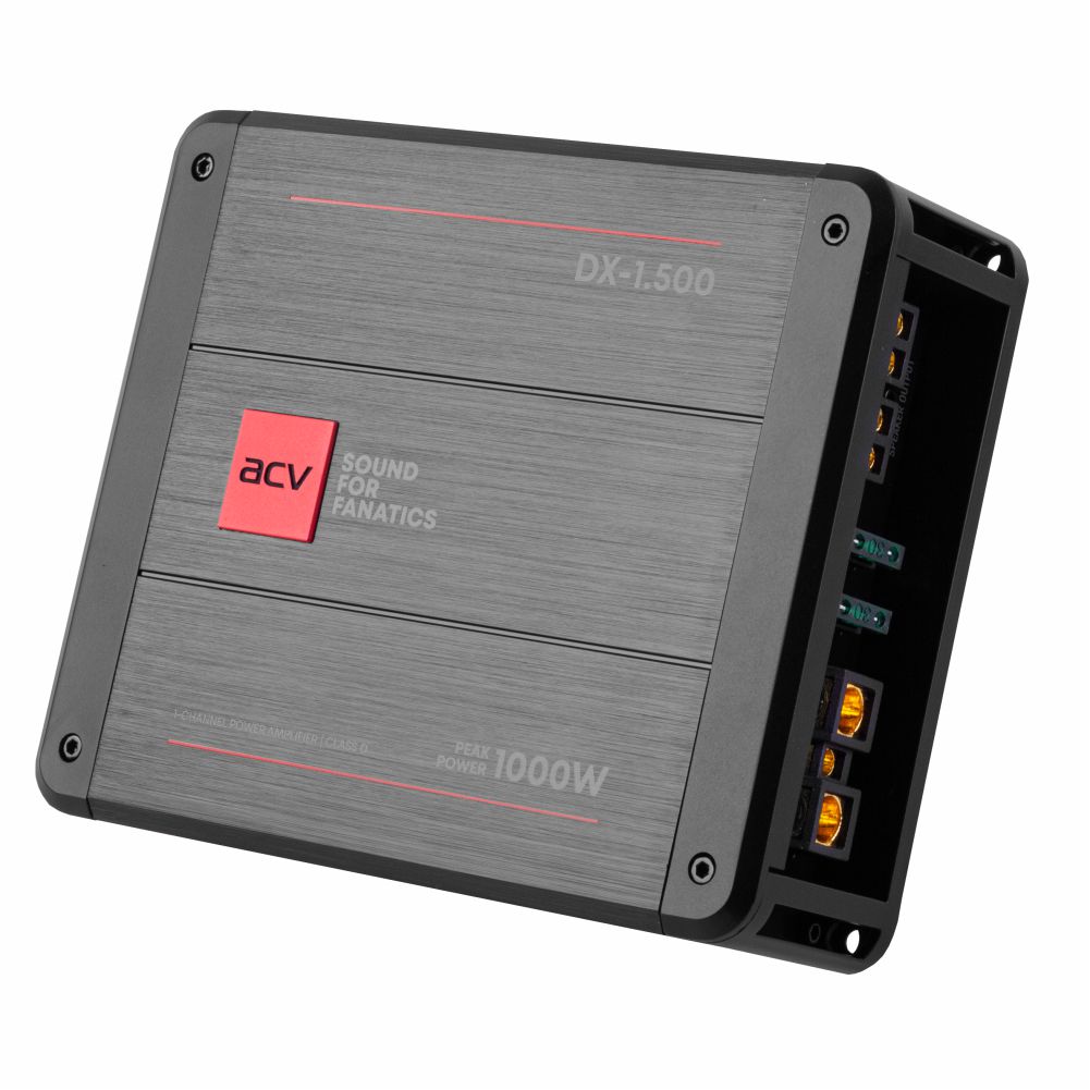 ACV | DX-1.500 V4 | 500вт/1канал 2-1ом/BassBoost/D-class | 5