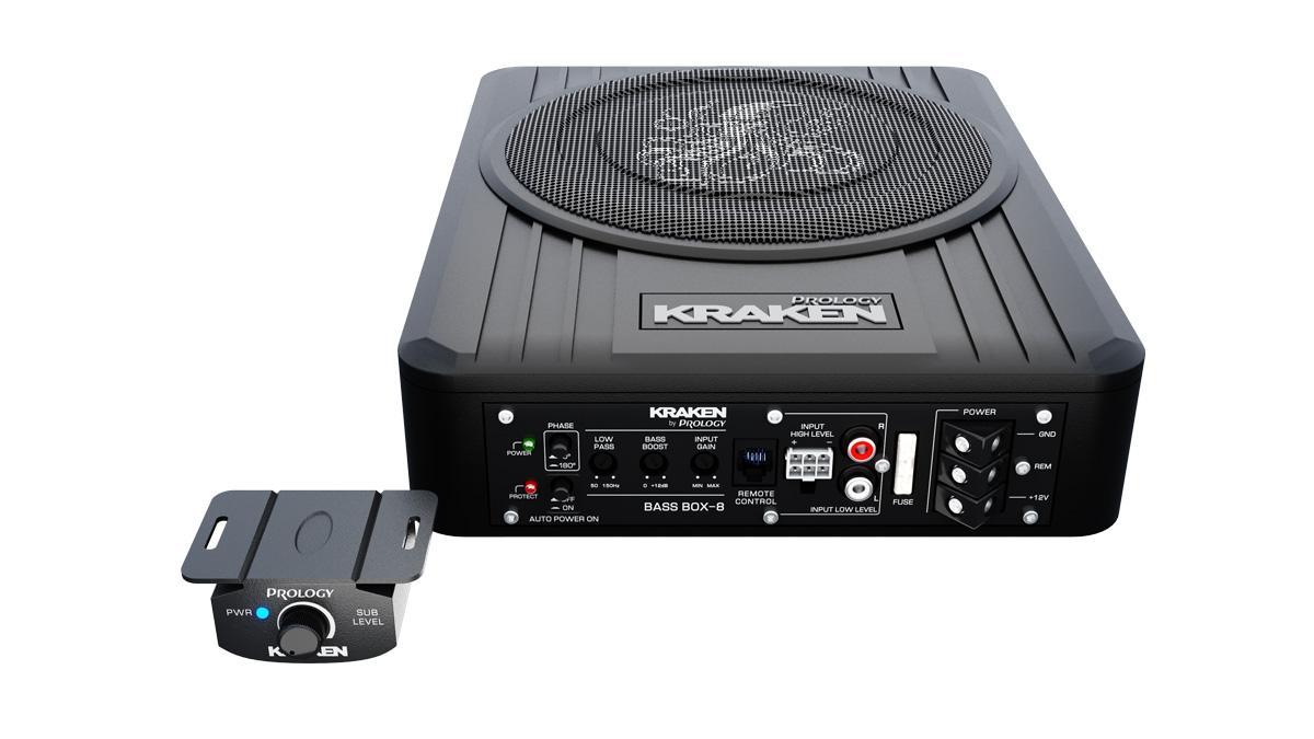Prology | KRAKEN BASS BOX-8 | активный сабвуфер под сиденье | 1