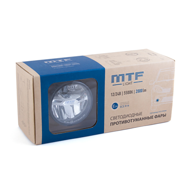 MTF | FL25W | LED ПТФ 12/24 В, 1000Lm, Ford, Peugeot, Renault, Subaru, Mitsubishi, Nissan | превью 3