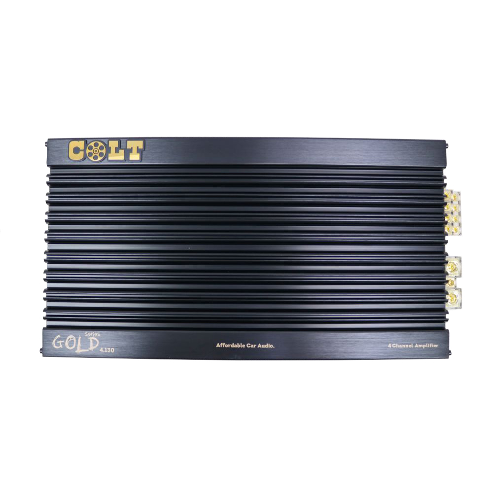 Усилитель COLT GOLD 4.130 4х130 RMS 4 Ом, 4х170 RMS 2 Ом, 2х330 RMS 4 Ом