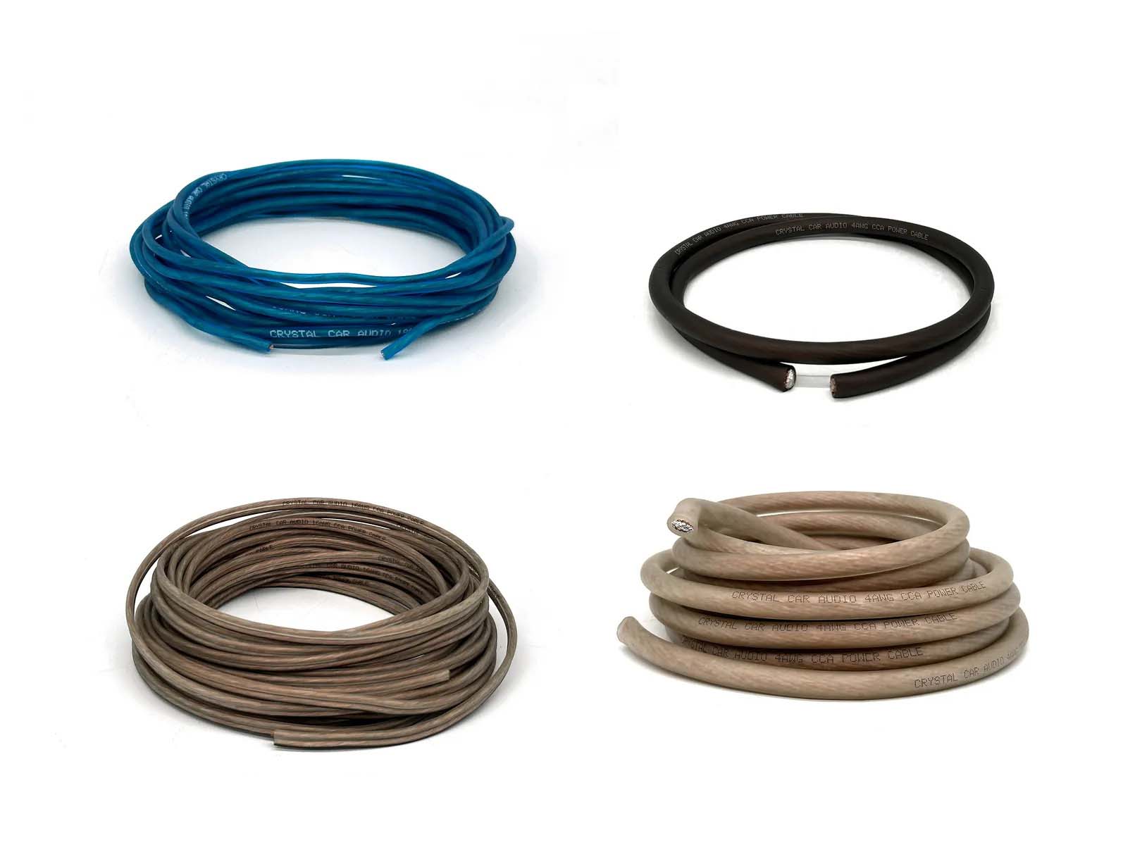 Crystal Car Audio | WK-404 | комплект проводов для 4-кан. усилителя | 2