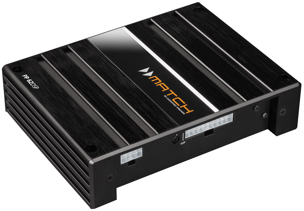 MATCH | PP 62DSP | 5/6-канал. усилитель AB класса со встроенным DSP, 4x35/50Watts,4/2Om | 4