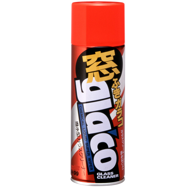 Soft99 | Glaco Glass Cleaner | Очиститель стекол, аэрозоль  330мл  | 1