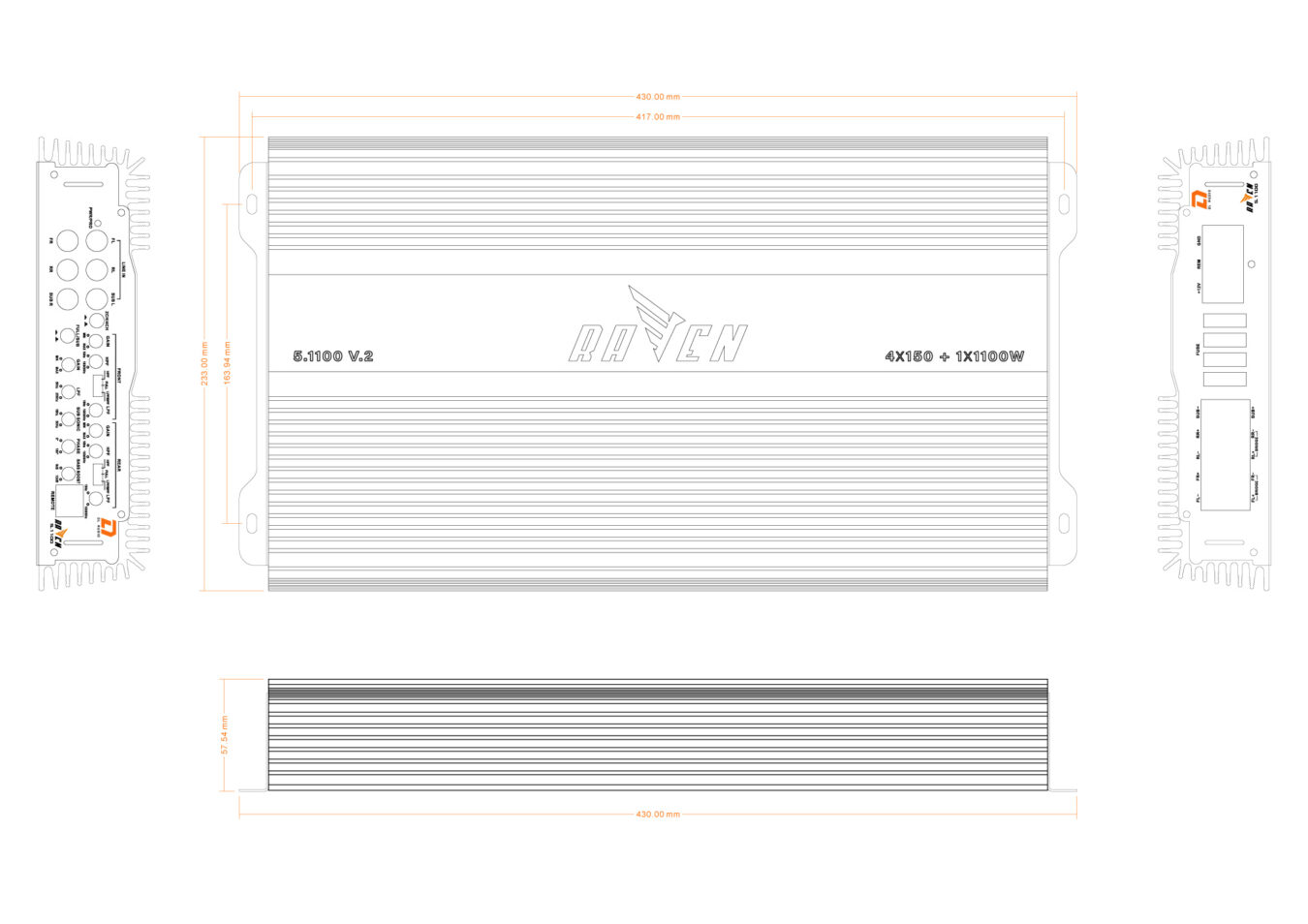 DL Audio | Raven 5.1100 |  | 6