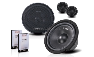 TEAC | TE-CS655 | 6" 16см. 2x-компонент.НЧ-бумага, ВЧ-шёлк,4Ом. RMS-50W.MAX-360W 60-20000Гц | 1