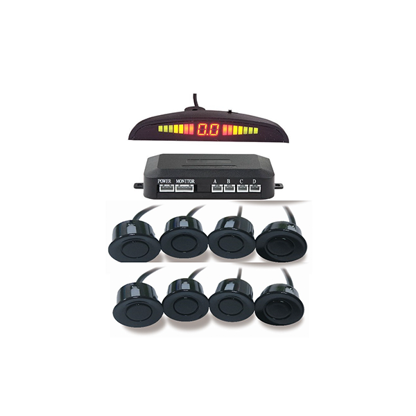 Sho-me | Y-2618N08 Black |8 датчиков цв.диспл.дуга/перех.кольца, 18mm | 2