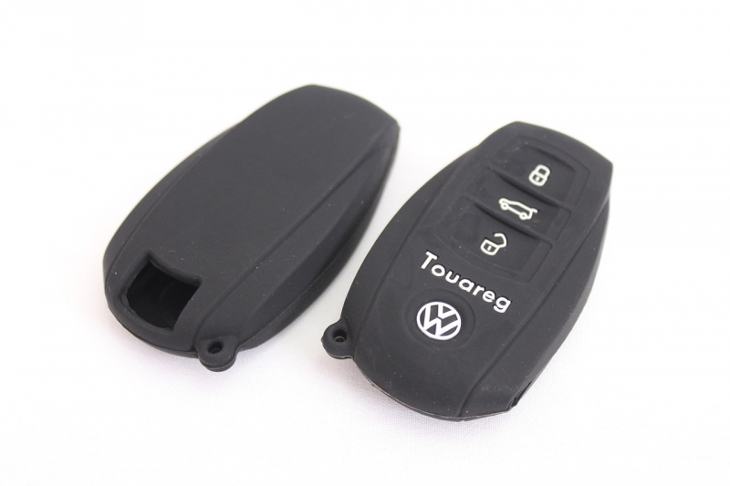 Чехол Силикон | VOLKSWAGEN - TOUAREG   | Силиконовый чехол для выкидного ключа  | 1