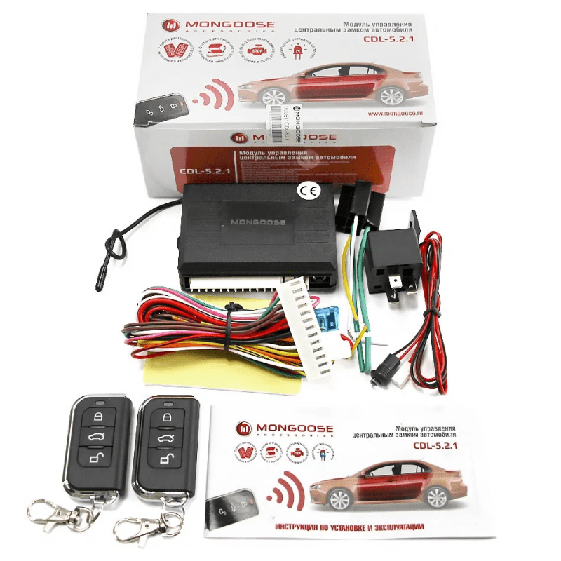 Mongoose | CDL-5.2.1 | Модуль ЦЗ. , 2 брелка, блокировка двигателя, выход на багажник | превью 3