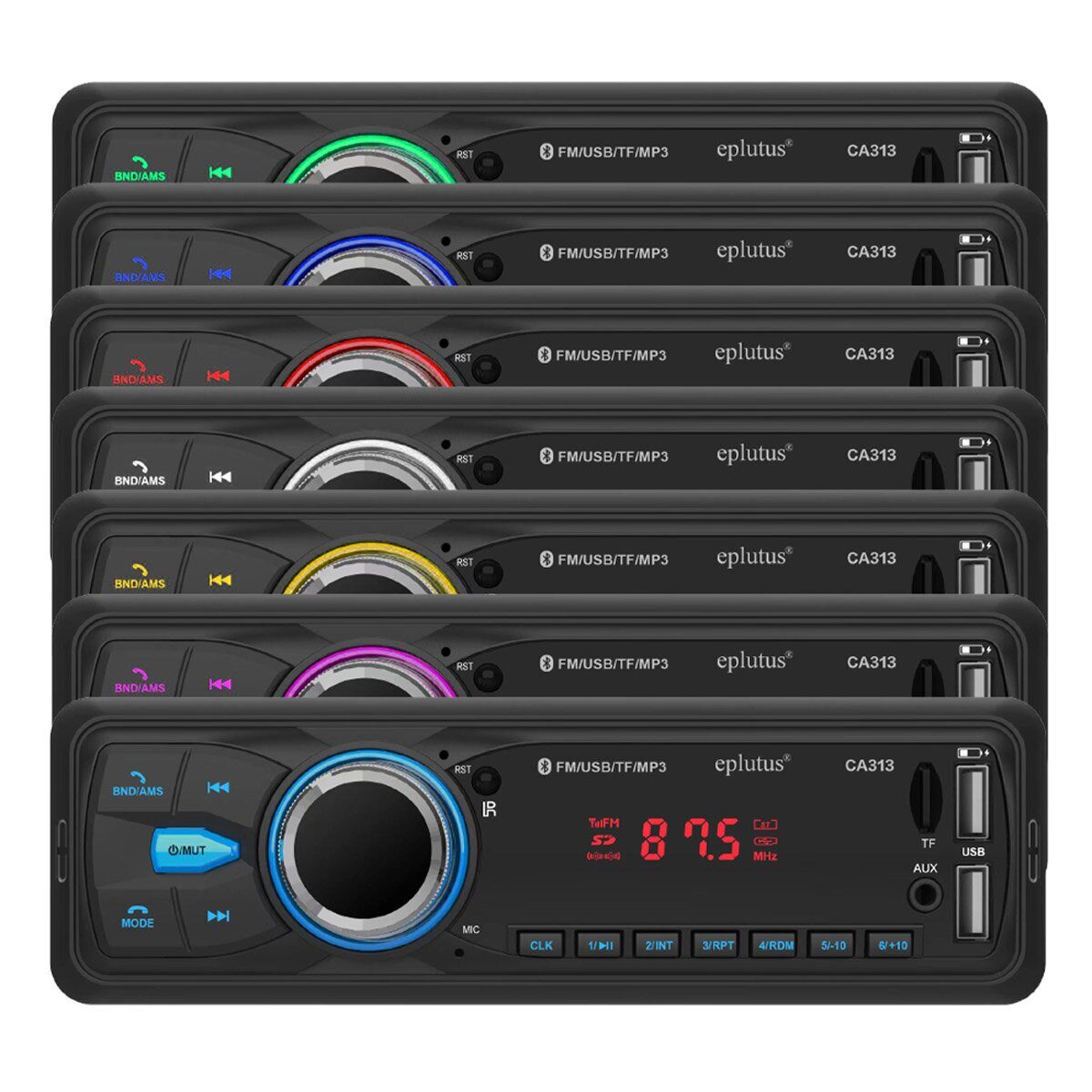 Eplutus | CA313 | 20 Вт х 4. BT/USB/FM/AUX | 4