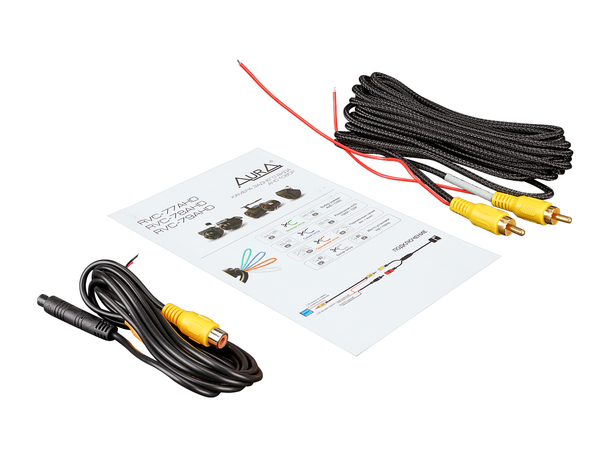 AurA | RVC-79AHD | видеокамера AHD, 1080x720, 160гр., IP68, RCA-AV, PAL, линии, перед/зад | превью 3