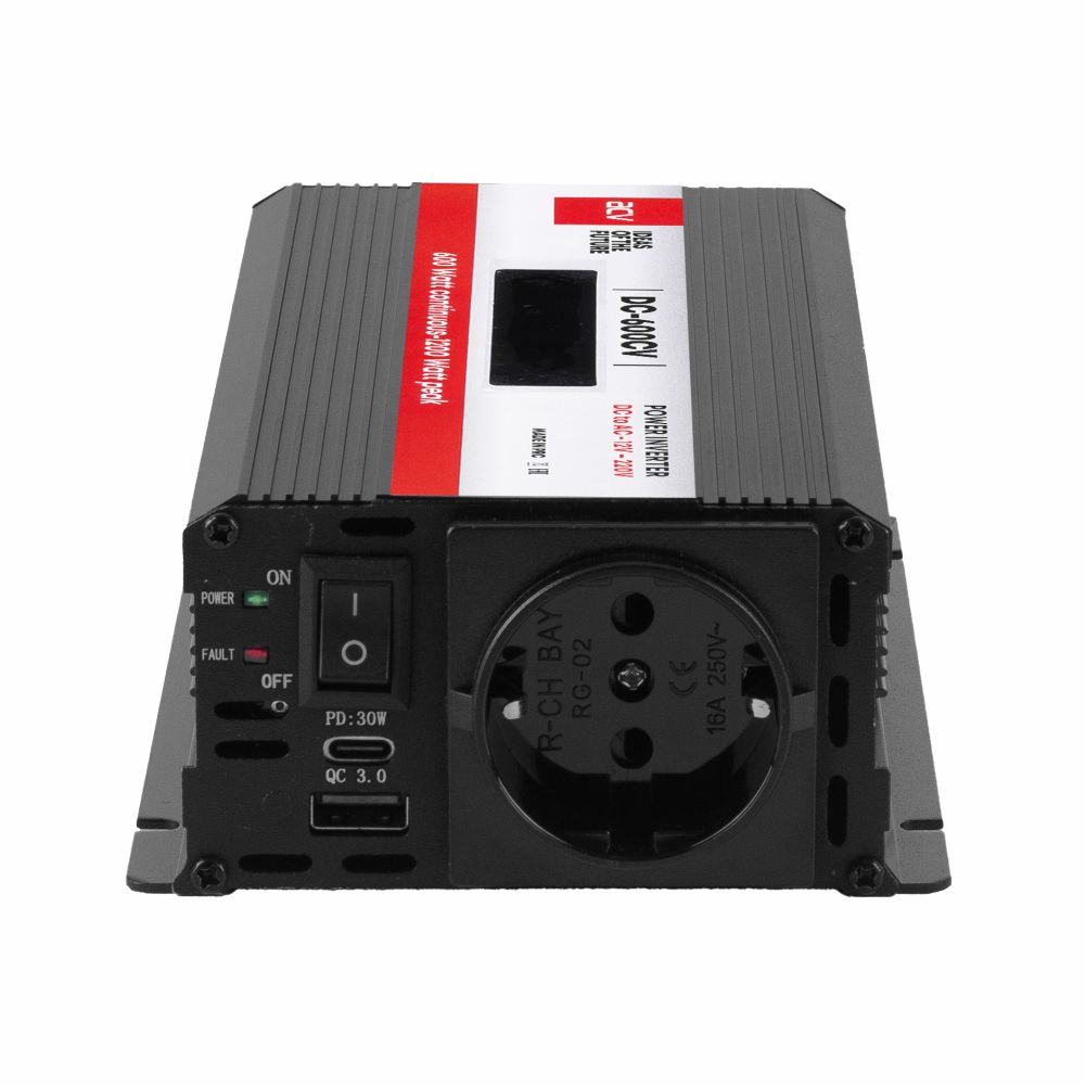 ACV | DC-600CV  | 600Вт /12В->220/PD 30W/QC3 | превью 3