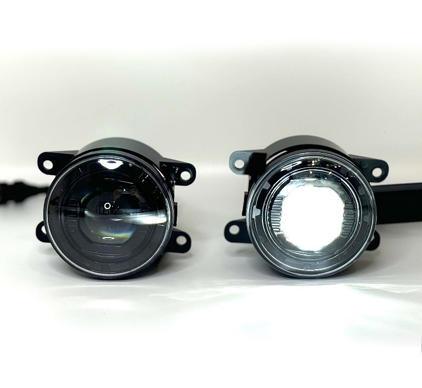 ZMB | WD-174 (30w) | Bi-LED LADA VESTA, GRANTA FL  ПТФ. диодная диаметр крпуса 9 см.  к-т 2 шт.  | превью 3