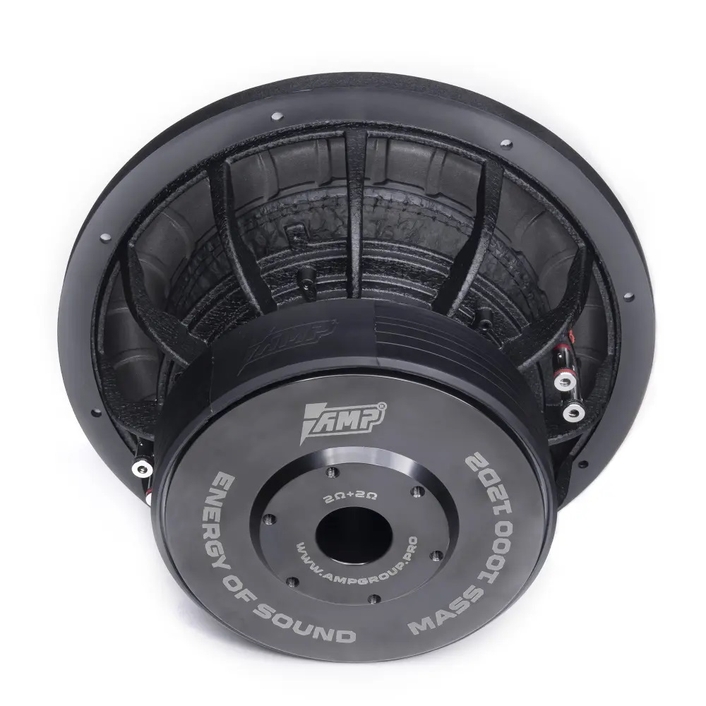 AMP | MASS 1000 12D2 |  2+2 Ом, 1000W RMS 2000W Max | 4