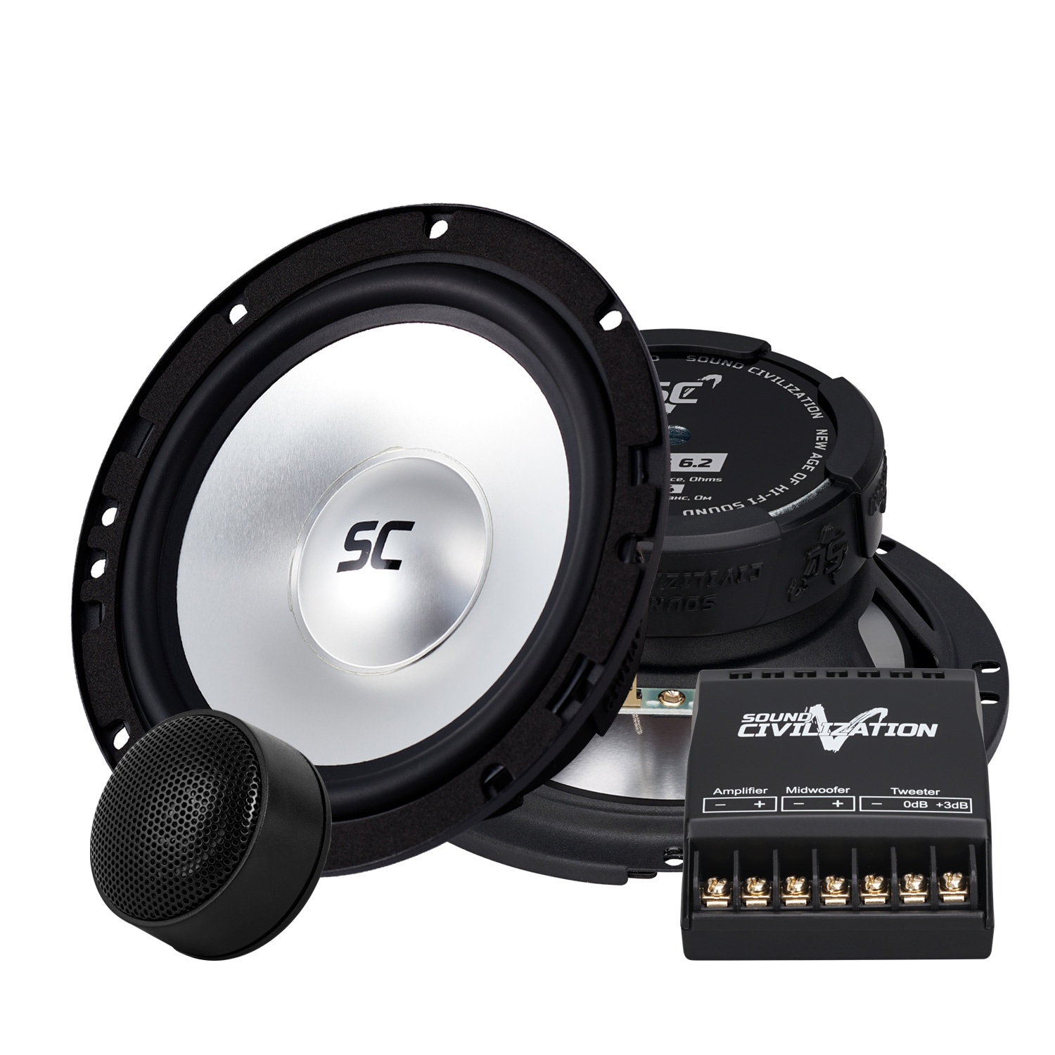 KICX | Sound Civilization ALS 6.2 | 16см.Комп. акустика 60/120Вт | превью 1