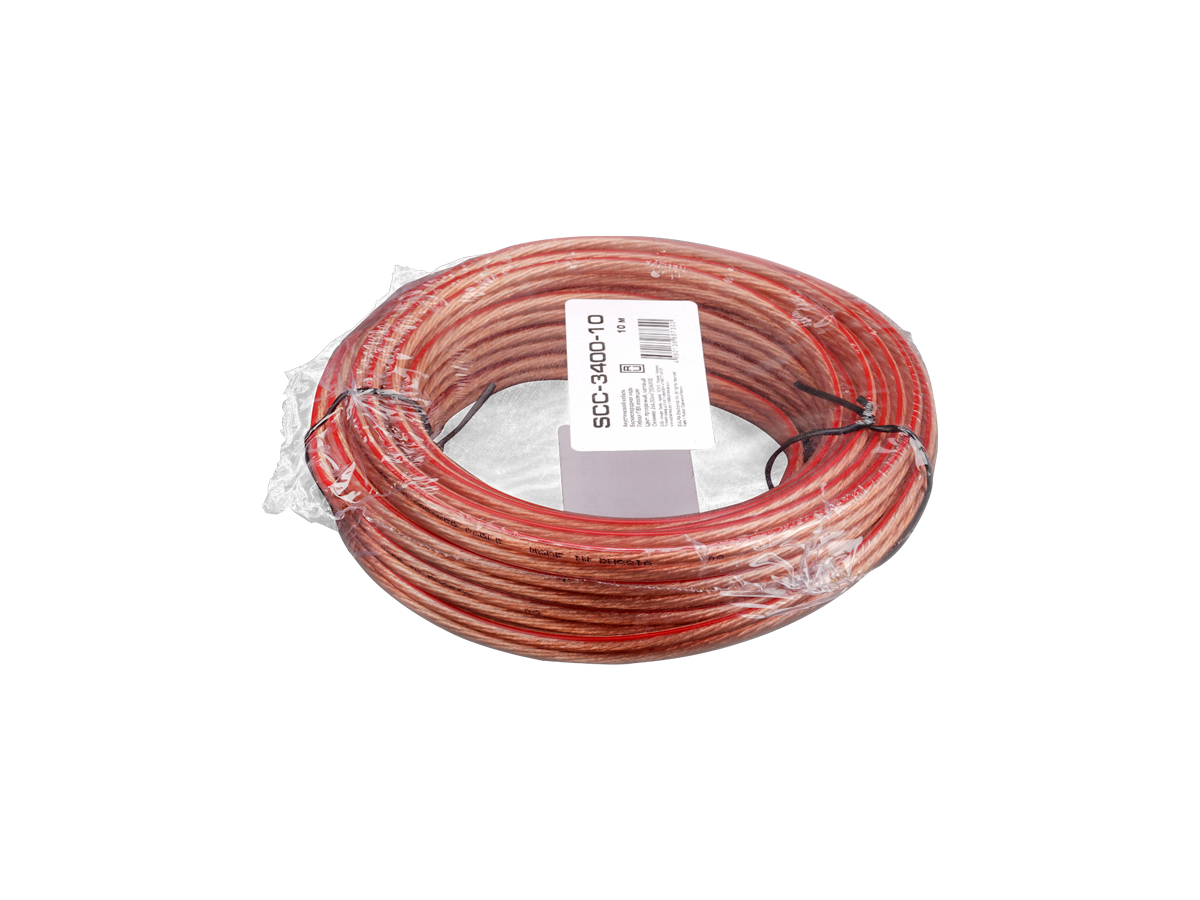 AurA | SCC-3400-10 | RU, 2x4мм² (12Ga), бескислородная медь (OFC), моток 10м. | превью 3