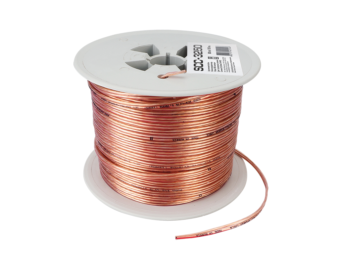 AurA | SCC-3250 | RU, 2x2.5мм² (14Ga), бескислородная медь (OFC), ПРОДАЖА КРАТНО 10м., бухта 50м. | превью 1