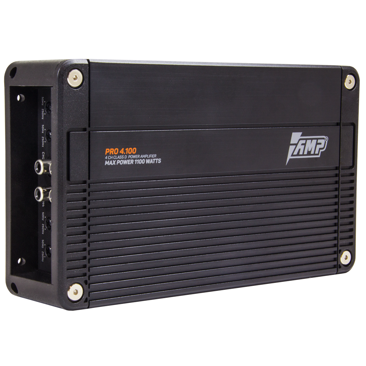 AMP | PRO 4.100 | 4-кан, класс D , мощность RMS 100 Вт х4 ( 4 Ом ), 150Втх4,  ( 2 Ом ) | 6