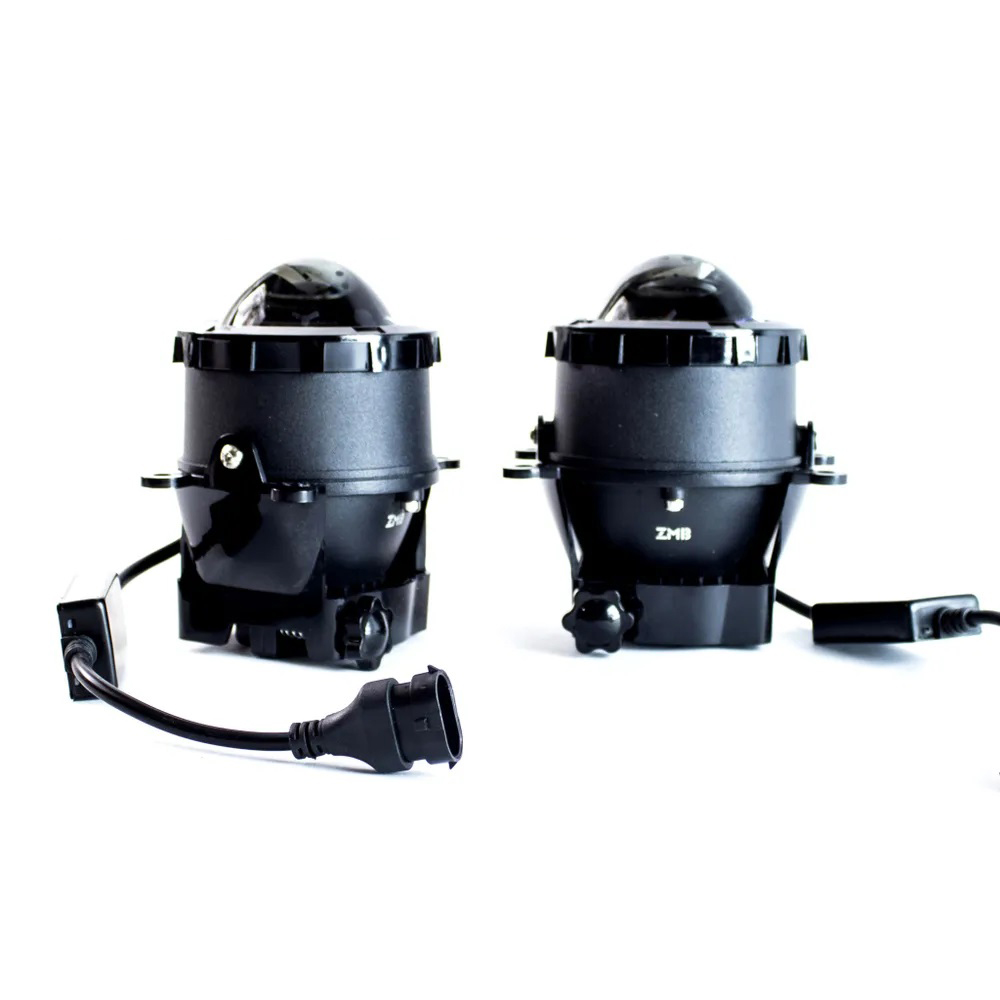 ZMB | WD-024(50W) | Bi-LED LADA VESTA, GRANTA FL  ПТФ. диодная диаметр крпуса 9 см.  к-т 2 шт.  | превью 2