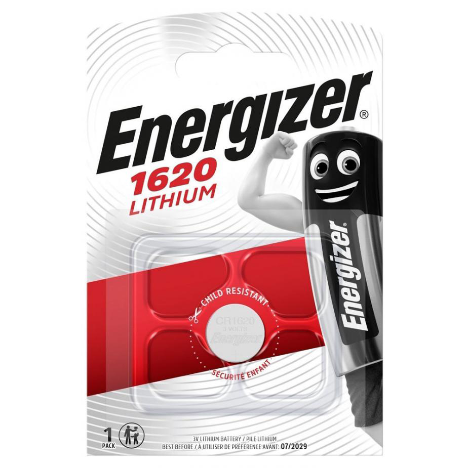 Energizer | CR1620 |  Батарейка 1шт. в упаковке | превью 1
