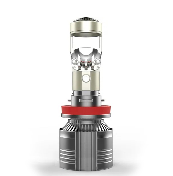 SVS | H11/H8/H9 MaxLight mini lens | LED 4250Lm, 4575CHIPS,12-24V/50W, 6000K, кулер| 2