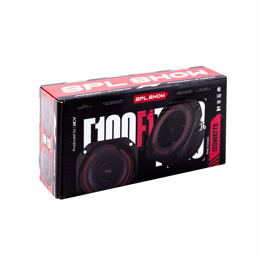 ACV | SPL SHOW F1 F100-T120 | ВЧ/D=8,6см  /RMS=120Вт/4Om. | 7
