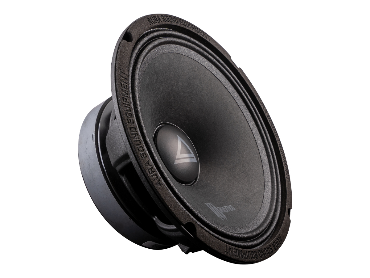 AurA | MONSTRO-80 PRO | 8" (21.3cm), 2" VC, ПАРА, 4 Ом, 321/551w, 101db, 88Hz-17kHz, 84mm | 5