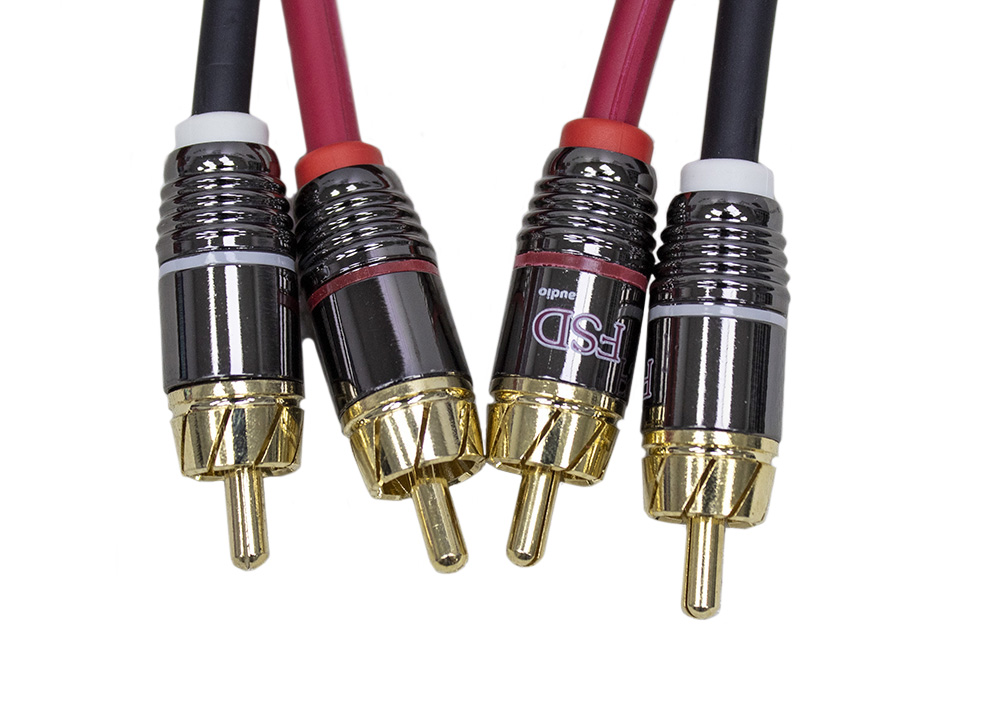 FSD audio | Master  RCA  PRO - 5.2 | RCA 5м 2-х канальный межблочный кабель, лужена медь, | превью 2