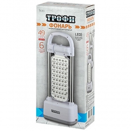 Фонарь | TK49 ТРОФИ | Светодиодный кемпинговый фонарь, 49 белых , аккумулятор | 3