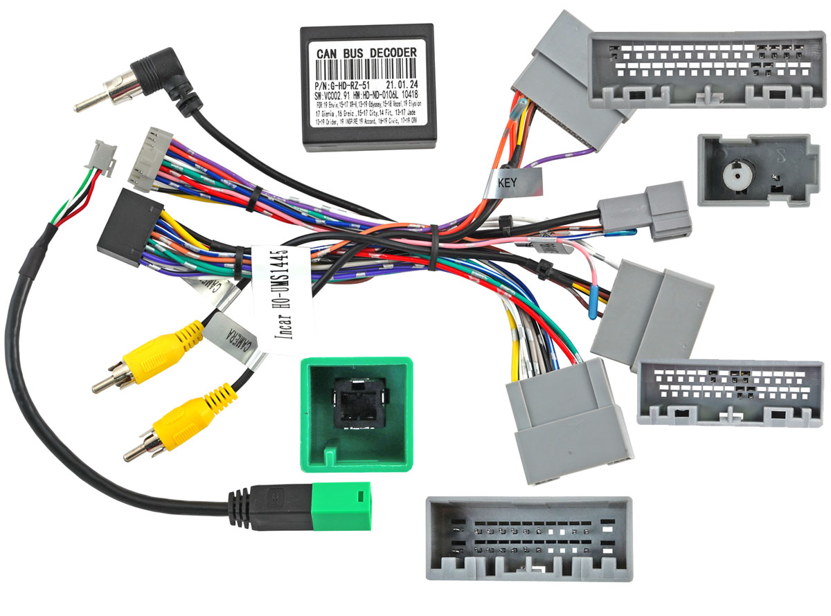 Incar | HO-UMS1445 | переходник HONDA 2017+ (тип3) (CAN-модуль) | 2