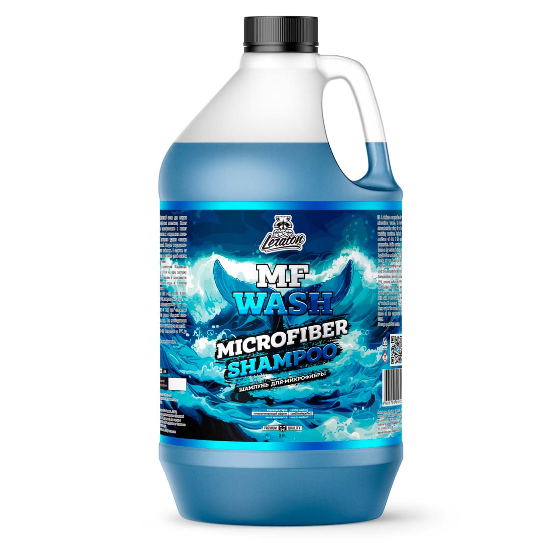 LERATON | MF WASH | Шампунь для микрофибр LERATON MF WASH 3,8 л| превью 1