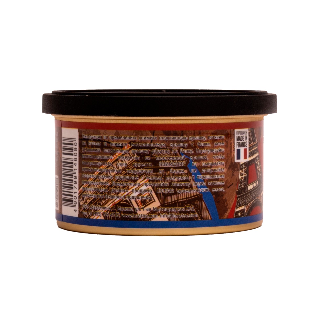 LERATON | Paris | Ароматизатор для автомобиля в банке (Oud Wood/Дерево Уд) | превью 3