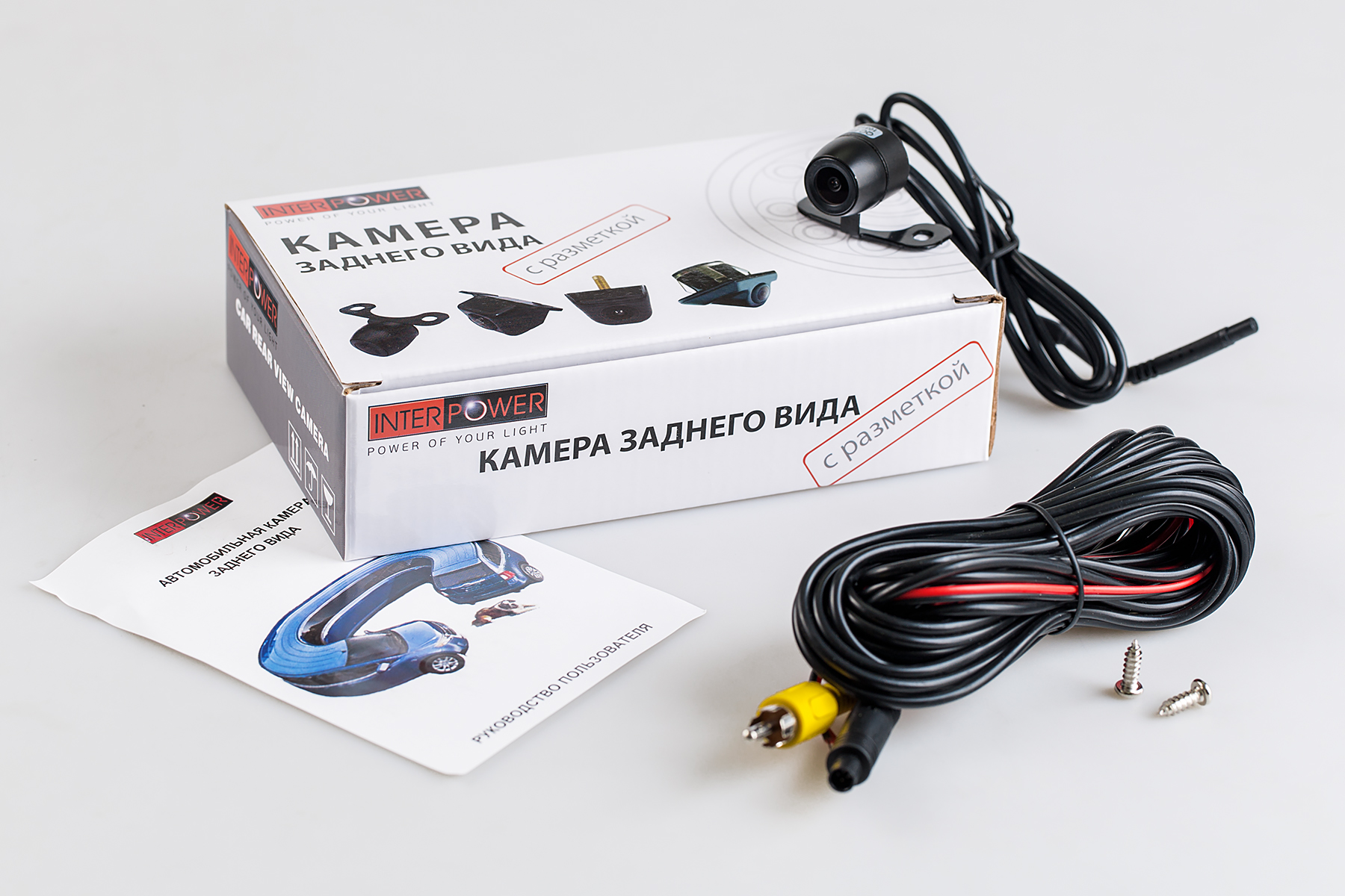 Interpower | IP 168 F/R | Камера фронт/зад.вида 0,1 люкс,парк-е линии 170 гр | превью 3