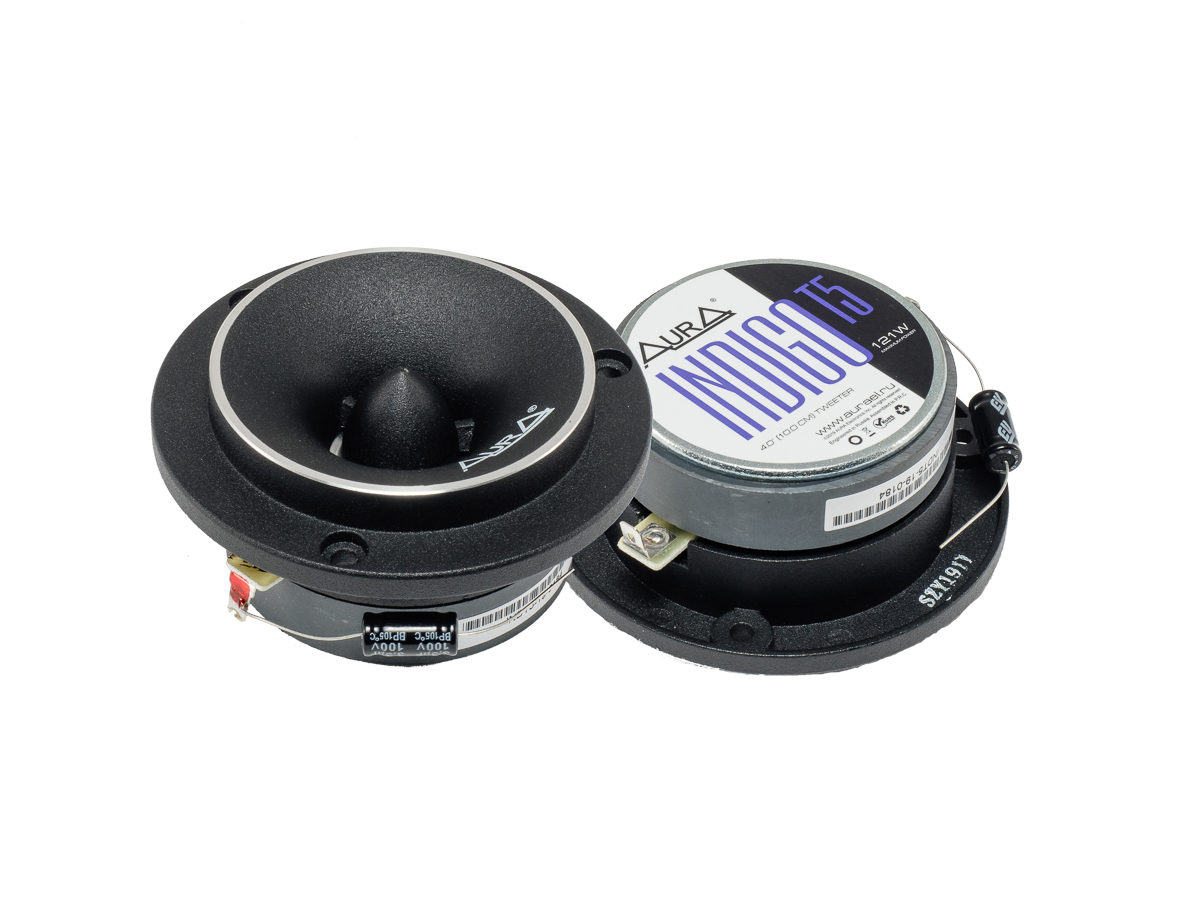 AurA | INDIGO-T5 | ВЧ 4" (10cm), ПАРА, 4 Ом, 71/121w, 102db, 2500Hz - 23kHz | 1