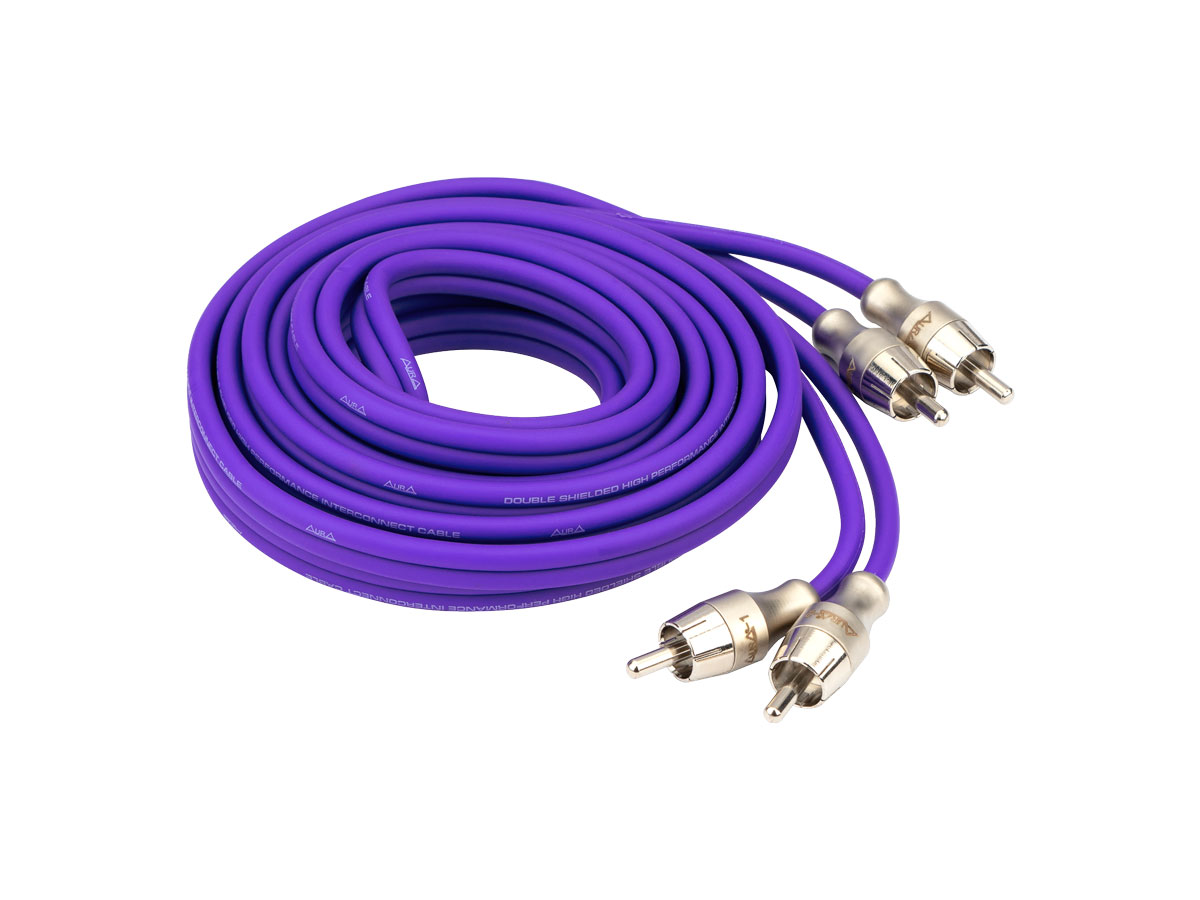 AurA | RCA-B230 MkII | RCA-кабель 3 метра, 2 канала, бескислородная медь (OFC), двойной экран | превью 1