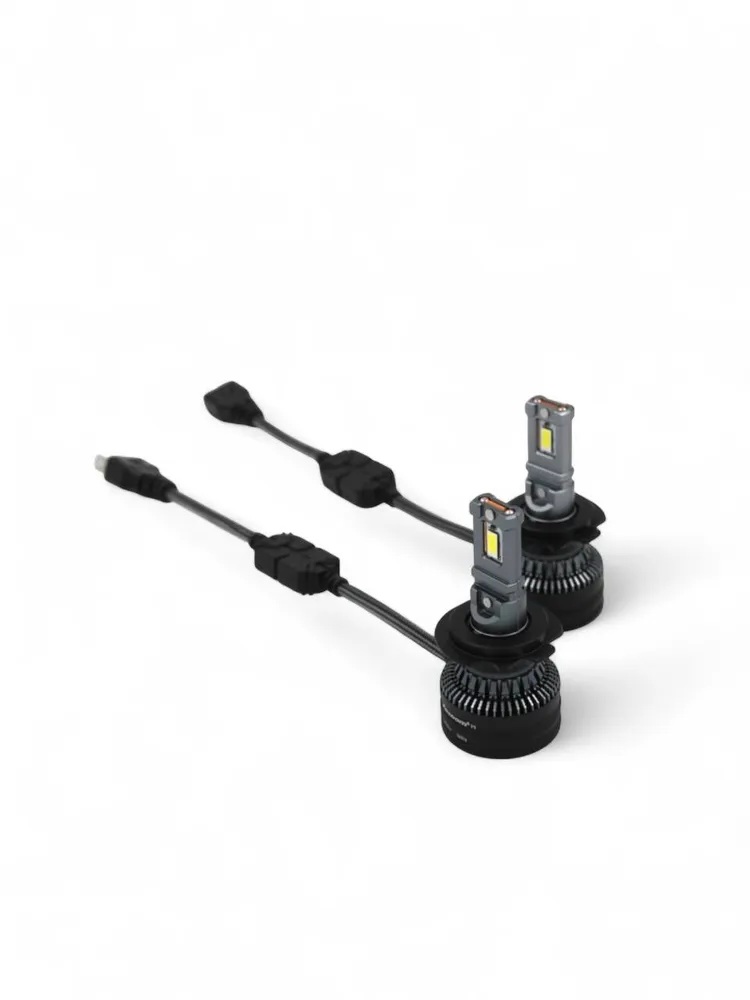 AOZOOM | P9 H7 | с вентилятором , 5500K , 12V, 52 Вт, 4200Lm комплект 2 шт. | 2