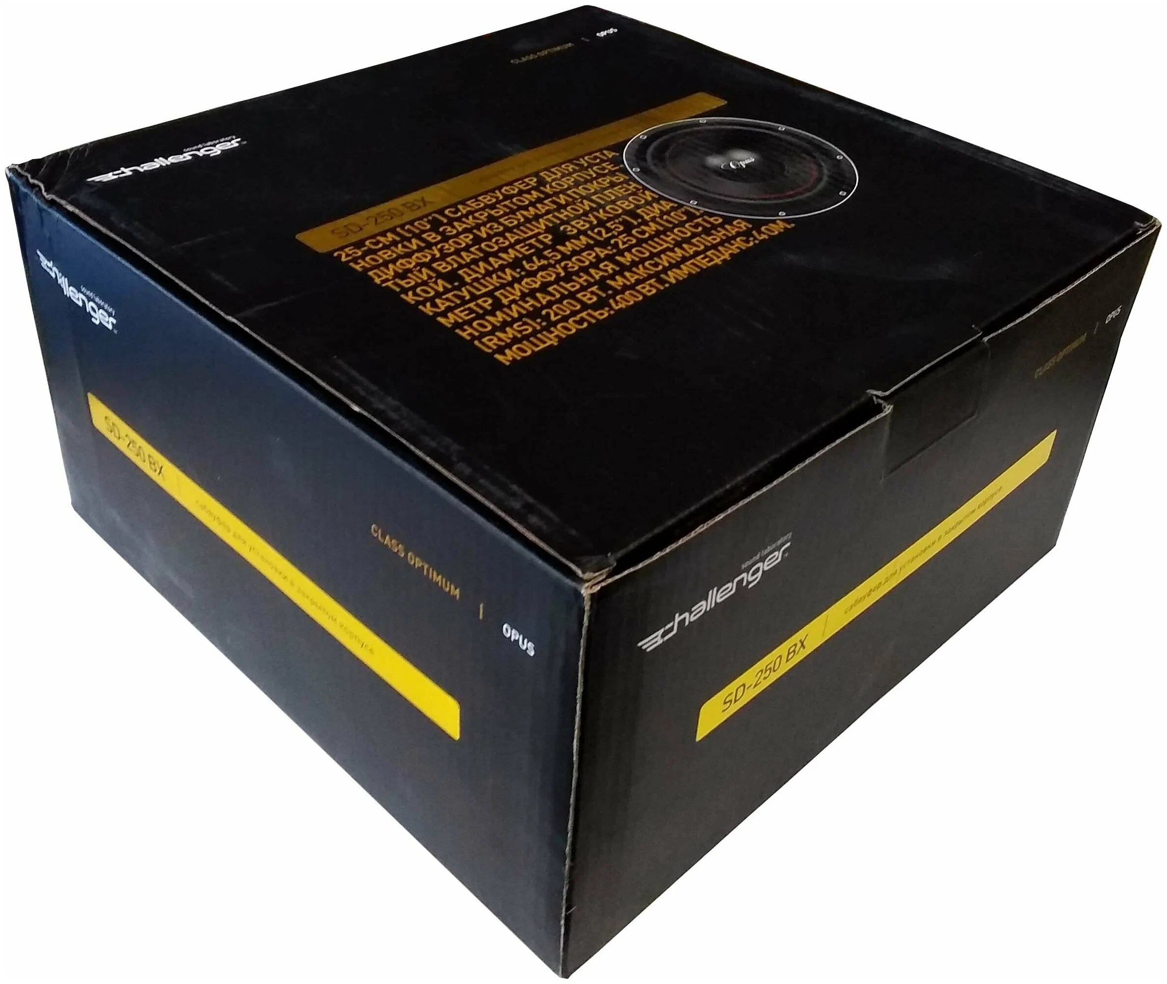 Challenger | OPUS SD-250BX | 10" RMS 250 Вт, MAX 400 Вт, 88Дб,  | превью 3