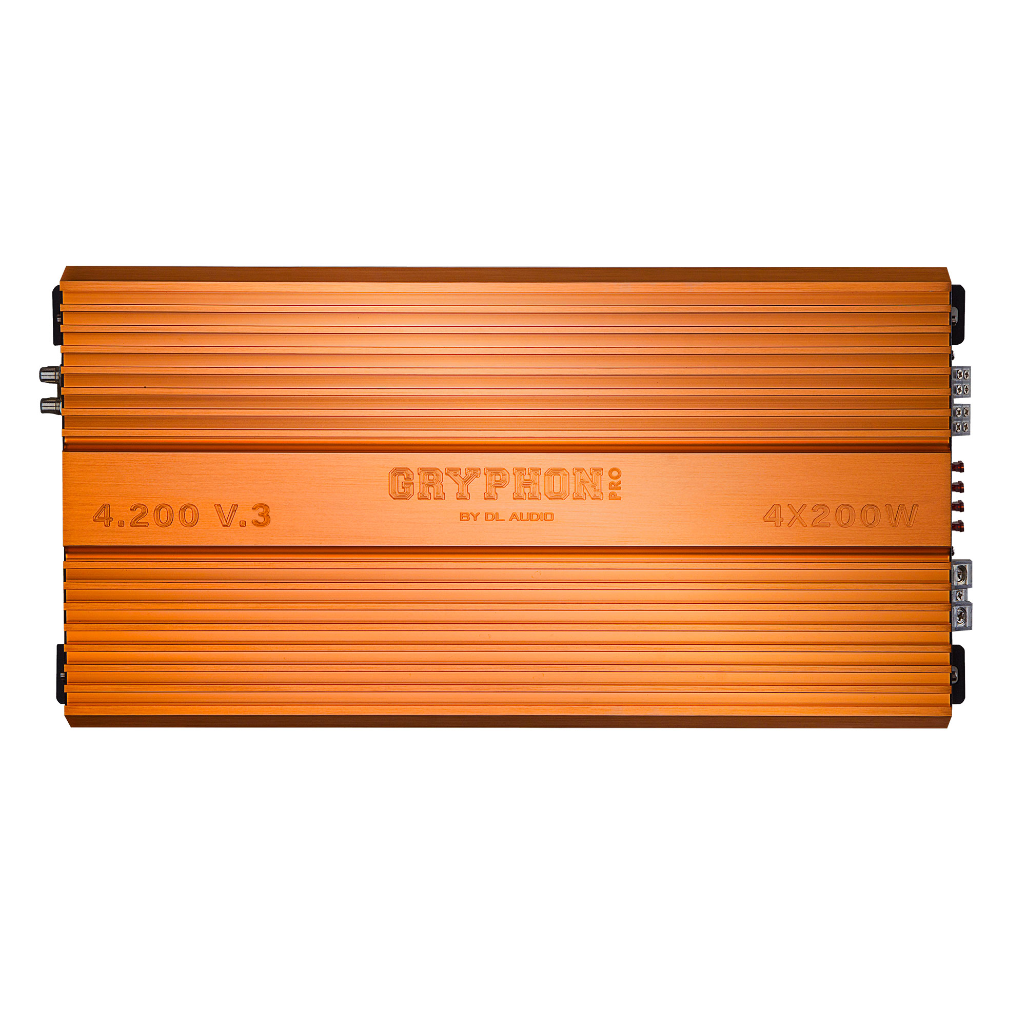 DL Audio | Gryphon Pro 4.200 V3 | Класс AB 4x200 Вт(4 Ом), 4x250 Вт(2 Ом), 450Вт Мост | 2