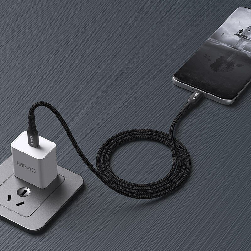 Mivo | MX-11T | Кабель Type-C - Type C 2.4 А  2 м | превью 2