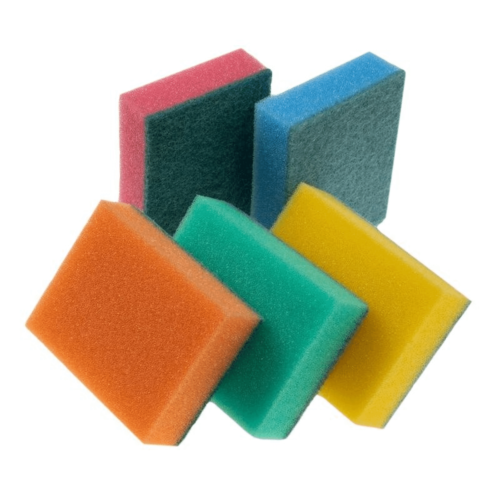 GRASS | Donna-Bella MAXI Плюс | Губка бытовая с чистящим слоем 5 шт (95х65х30 мм)| 2