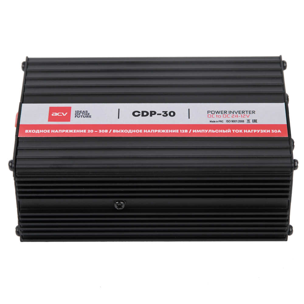 ACV | CDP-30 | преобразователь напряжения 24-12В /ток до 30А | 4