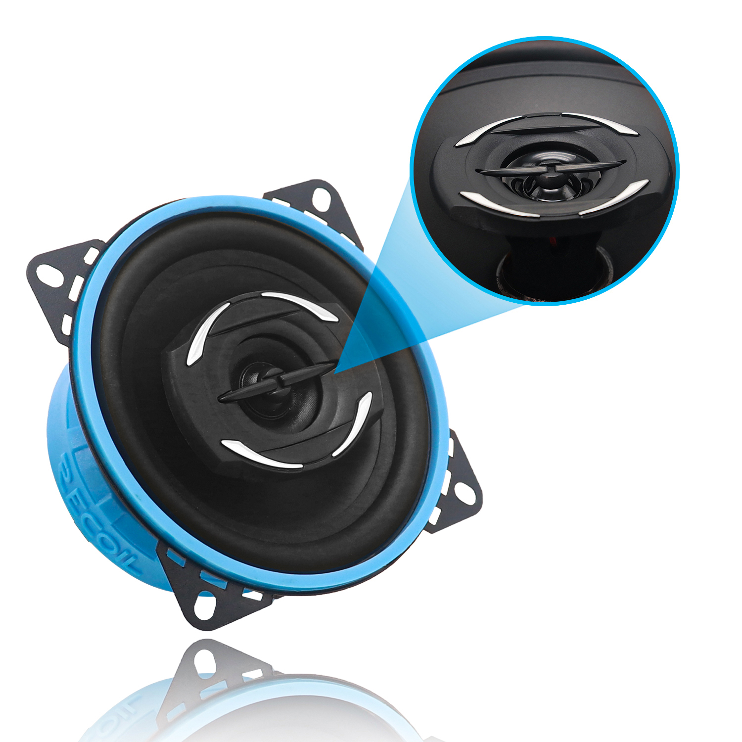 Recoil | RCX4 | 2-х пол. коакс., 102 mm , 3.2 Ом, 114-20000 Гц, RMS/Peak - 45W/90W   | превью 3