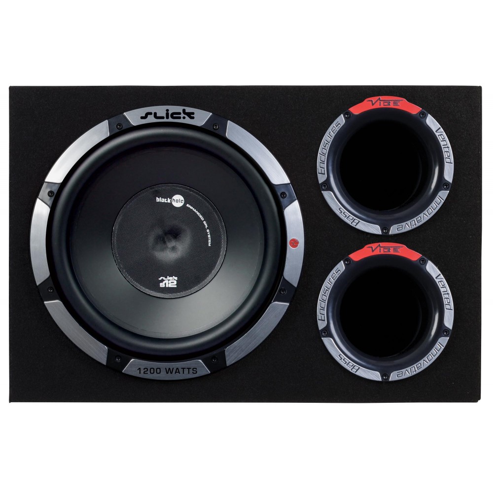 Vibe SLICKCBR12A-V0 12, 4001200Вт, 4 Ом, корпус с фазоинвертором
