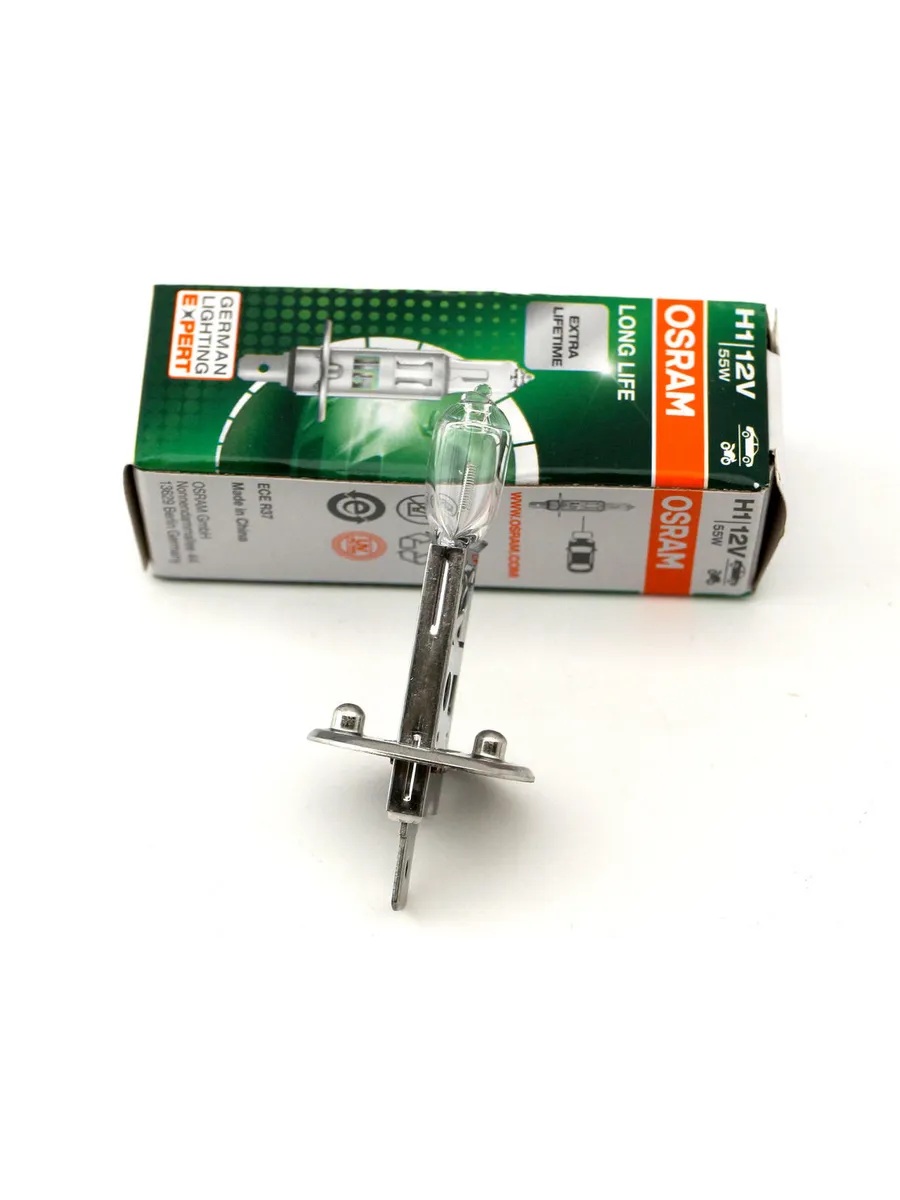 OSRAM | H1 64150L | LONG LIFE Halogen | Лампа H1 12V 55W | 4