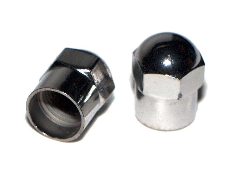 Dollex | 100KV-03PX | Колпачок вентиля пластмассовый хром (уп. 100 шт.) 1шт. | превью 1