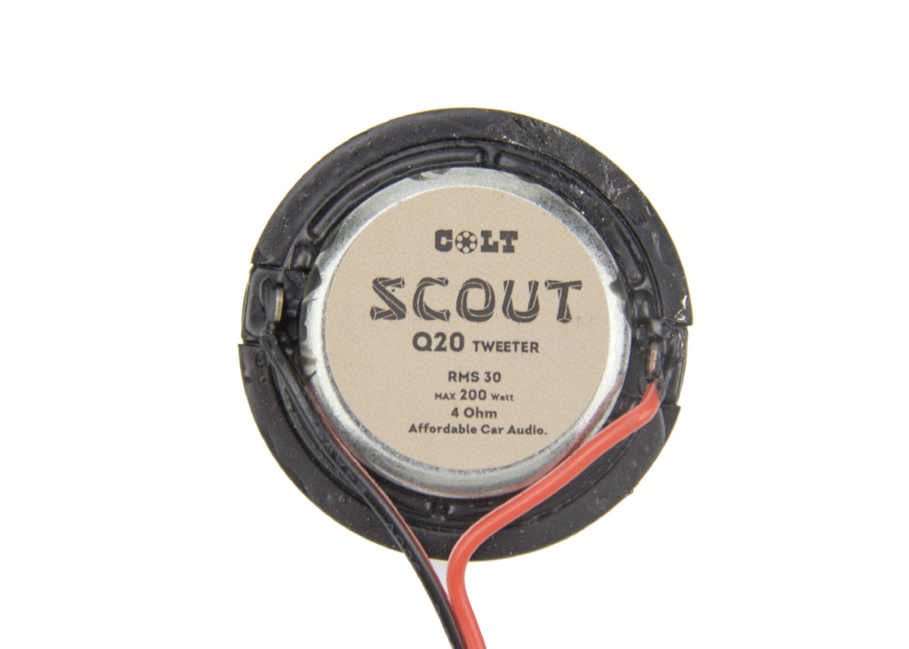 COLT | SCOUT Q20 tweeter | ВЧ, твитер шелковый SQ, RMS 25Вт, MAX 100Вт. 90 Дб | 2