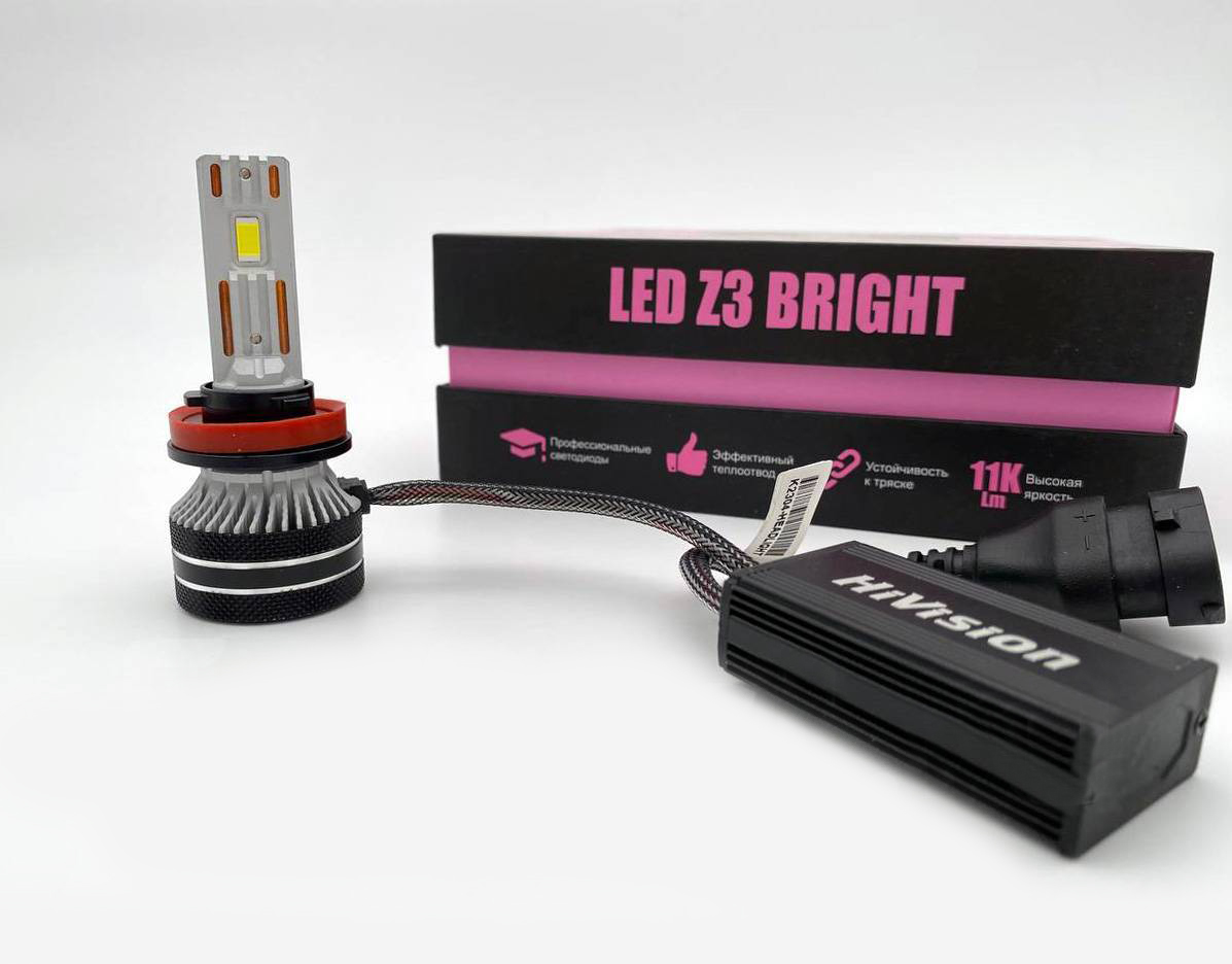 HiVision | Z3 Bright | H11/H8/H16 6000K комплект 2 шт. | 2